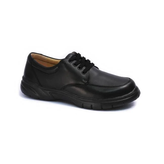 Mt. Emey 708-L Black - Men's Extra-depth Dress/Casual Shoes