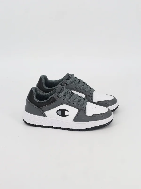 Men's Brand Logo Printed Sneakers,Grey/White