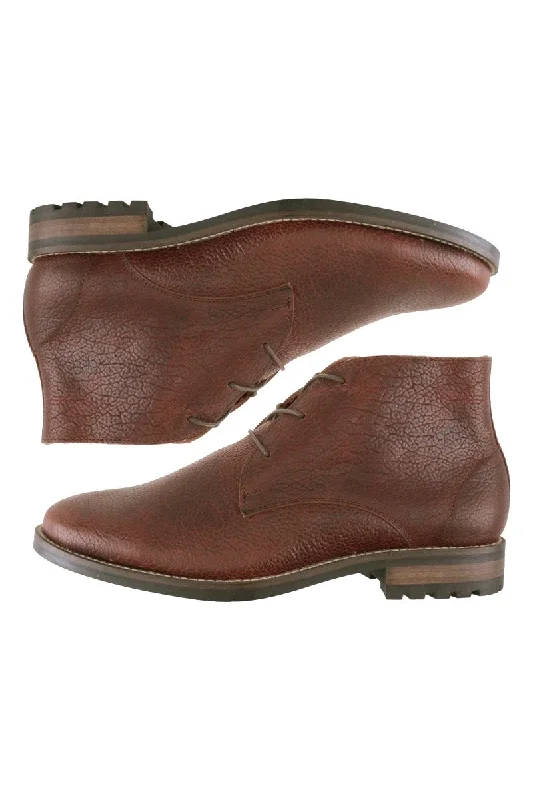 Acadia Bison Boot in Walnut by T.B. Phelps