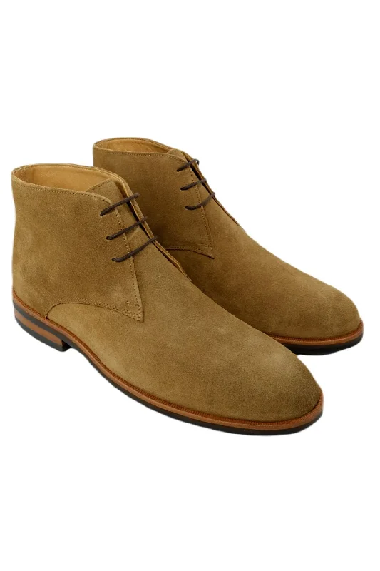 Alan Suede Chukka Boot in Truffle by Alan Payne Footwear