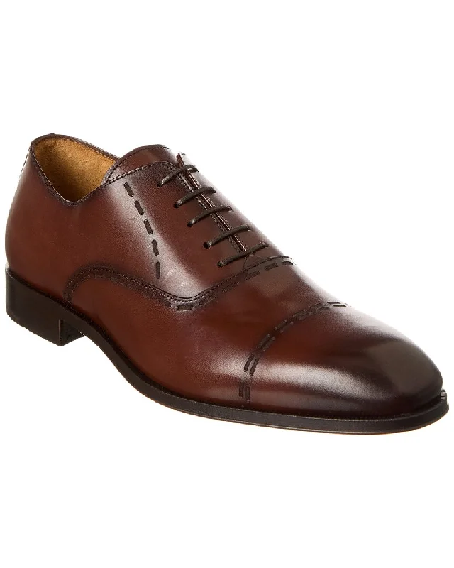 Antonio Maurizi Cap Toe Leather Oxford