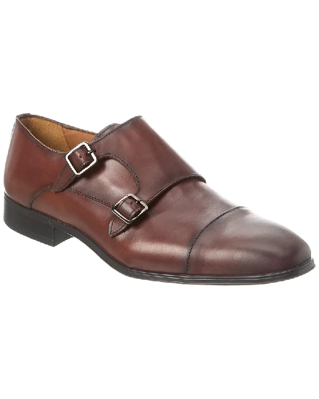 Antonio Maurizi Double Monk Leather Oxford