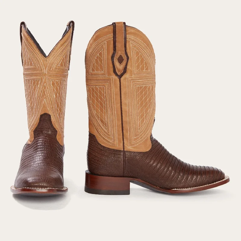 Beaumont Brown Teju Cowboy Boot