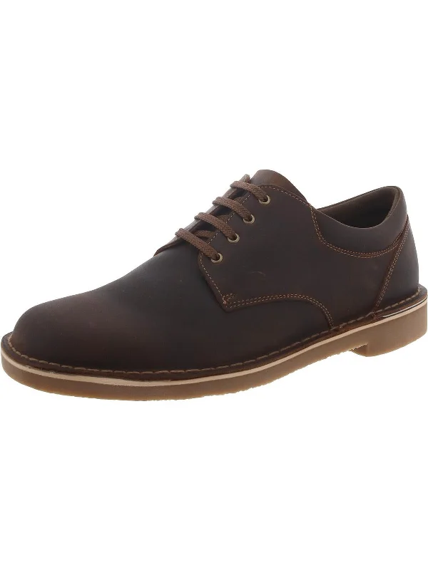 Bushacre 3 Lo Mens Leather Lace Up Oxfords