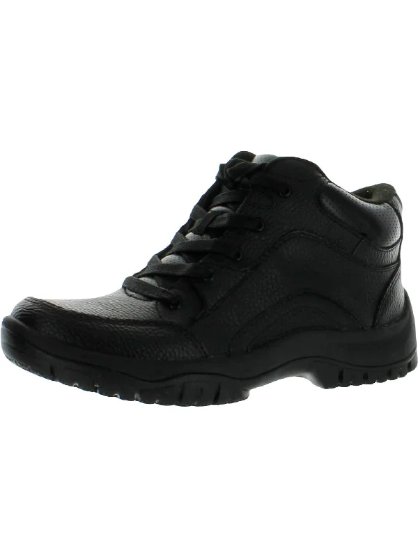 Charge Mens Leather Comfort Work and Safety Shoes