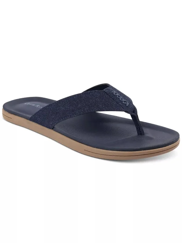 Club Room Riley 100147517 Slip-on Flip Flop Sandal Men's Navy Slide Thong MAPP54