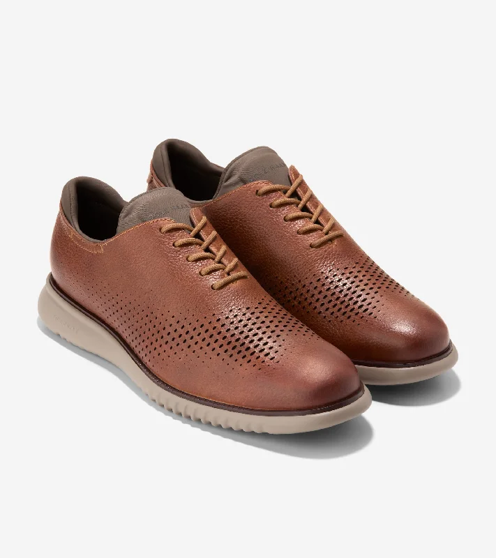 Cole Haan Men's 2.ZEROGRAND Lined Laser Wingtip Oxford