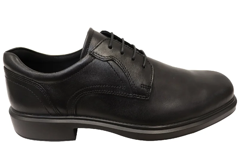 ECCO Mens Helsinki 2 Mens Plain Derby Comfortable Leather Dress Shoes