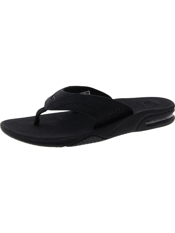 Fanning Mens Bottle Opener Slip On Flip-Flops