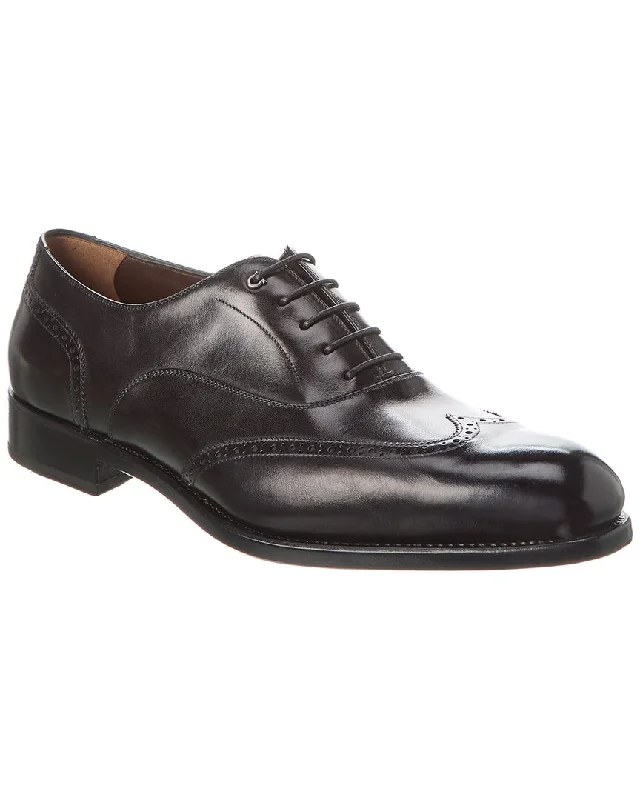 Ferragamo Leather Dress Shoe