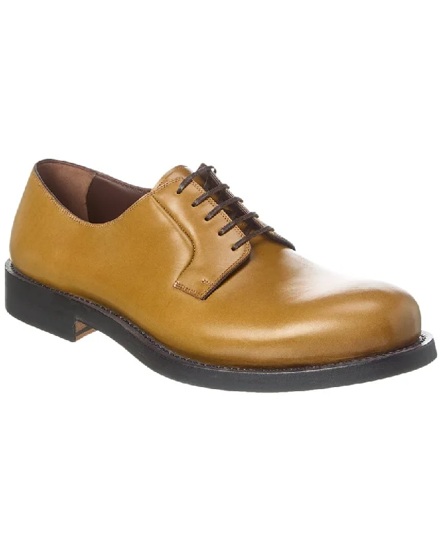 Ferragamo Marius Leather Oxford