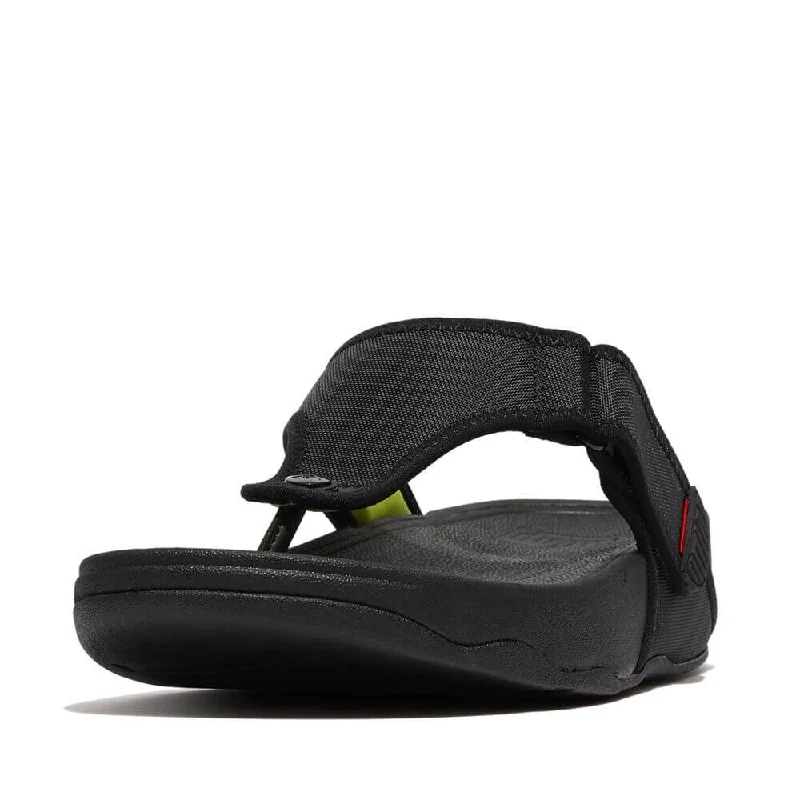 FitFlop Men's Trakk II Water Resistant Sandals - Black