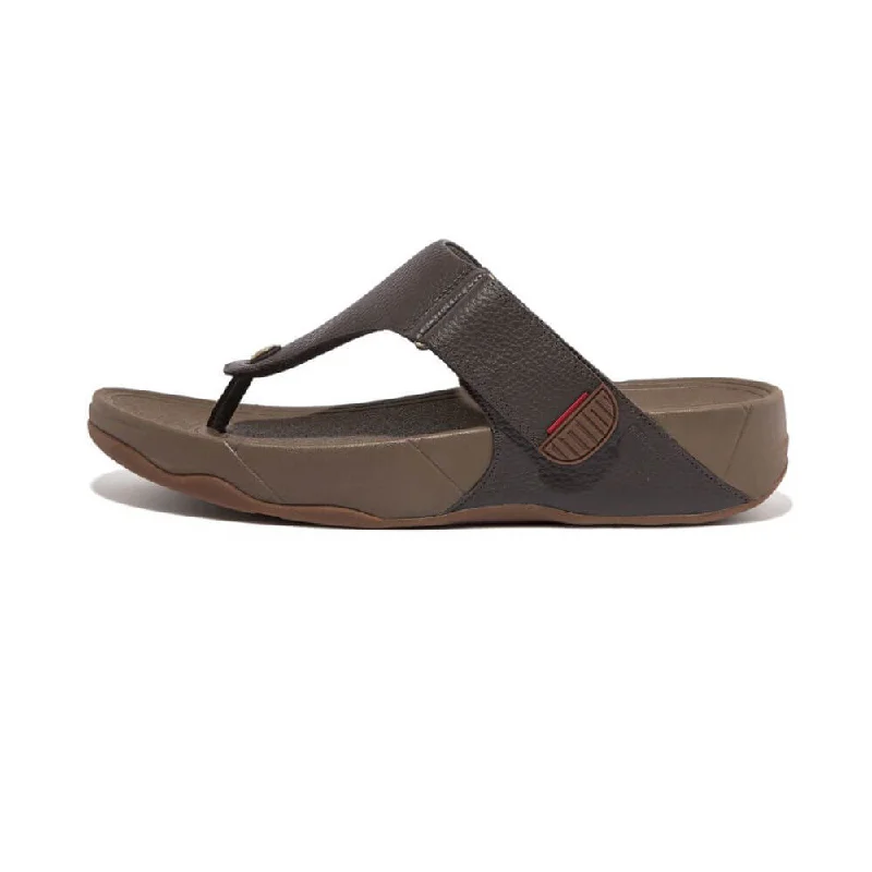 FitFlop Men's Trakk II Sandals - Chocolate Brown