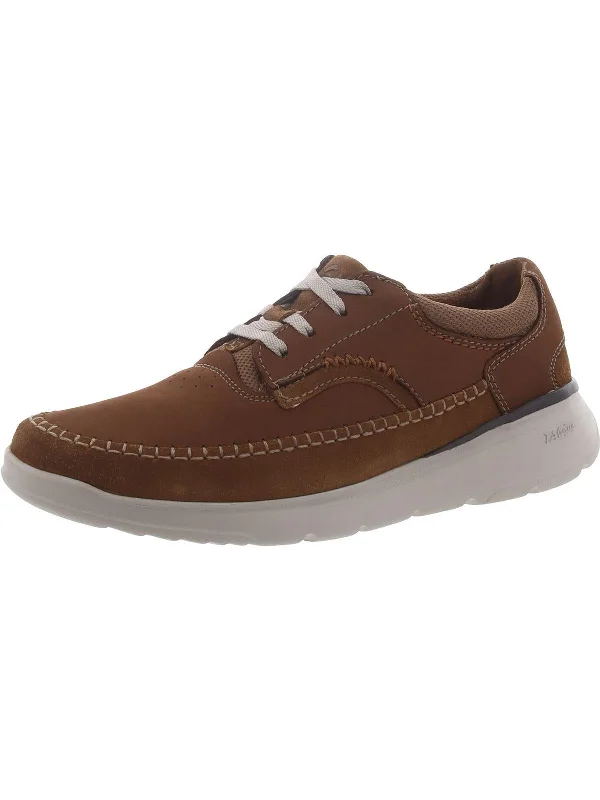 Gaskill Lace Mens Nubuck Lace-Up Oxfords