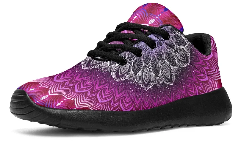 Glowing Mandala Classic Sneakers