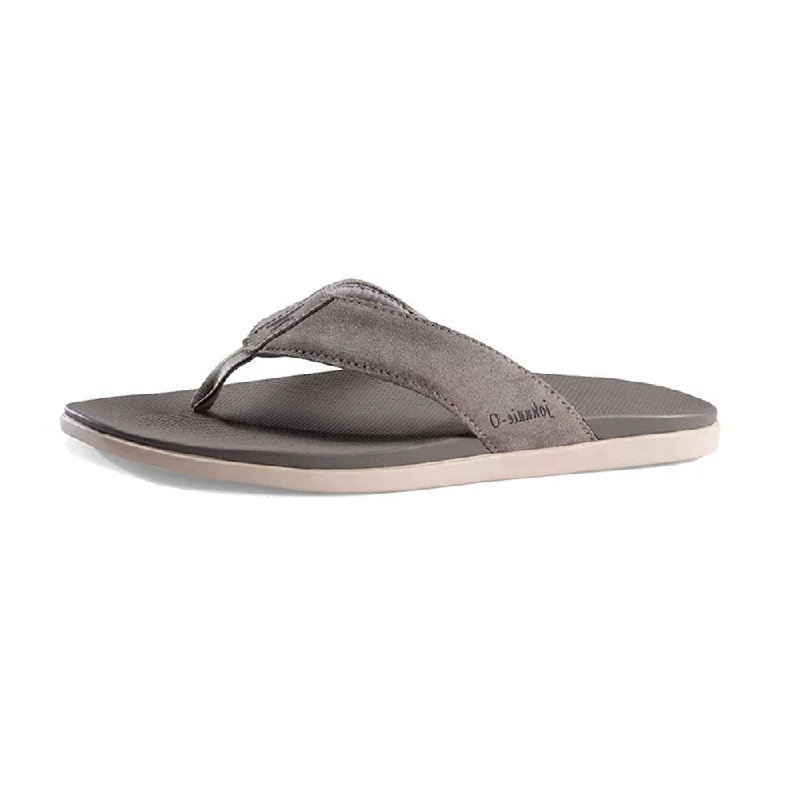 Johnnie-O Dockside Sandals - Gray