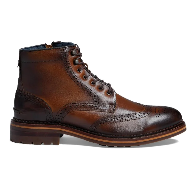 Johnston & Murphy Men's XC Flex Connelly Wingtip Boot Tan