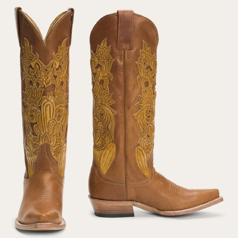 Jules Hand Tooled Leather Boot