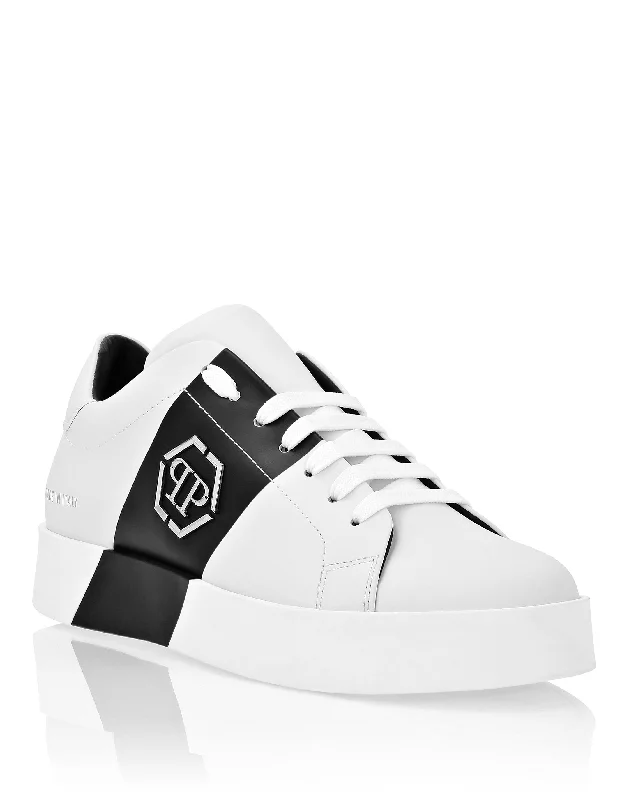white / black