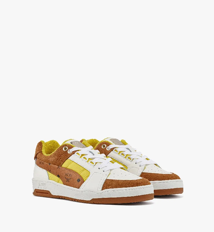 Mcm X Puma Slipstream Sneakers In Visetos