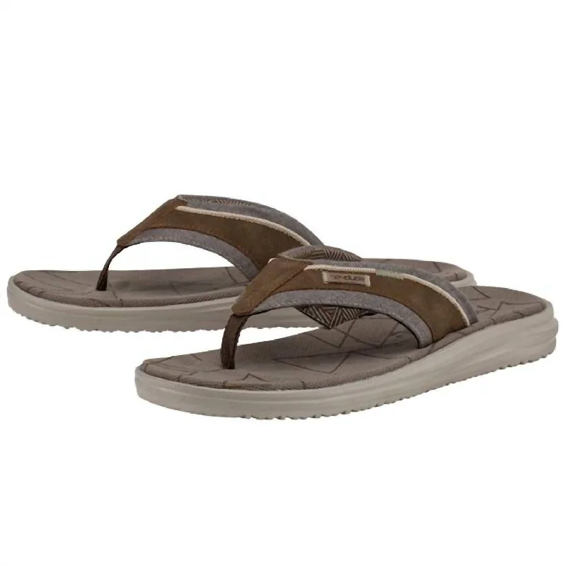 Men Sami Airflow Sandal In Brown