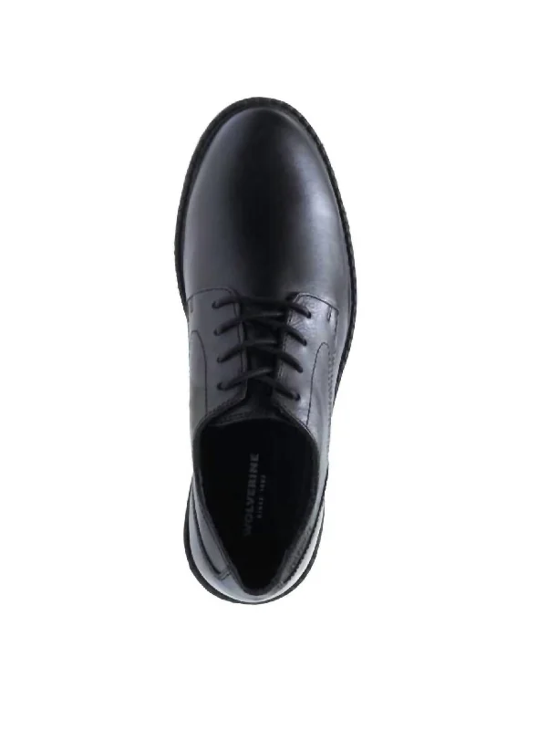 Men's Bedford Oxford Shoes - Medium Width In Black