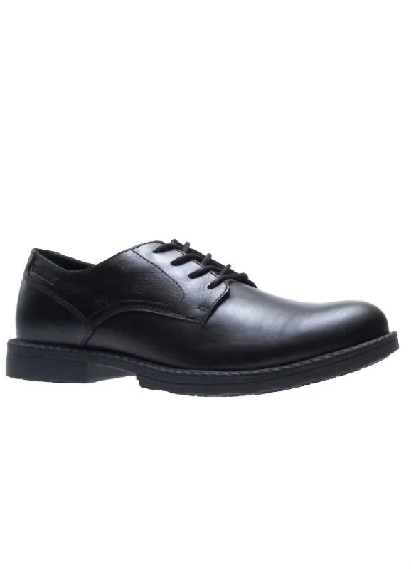 Men's Bedford Oxford Shoes - Wide Width In Black