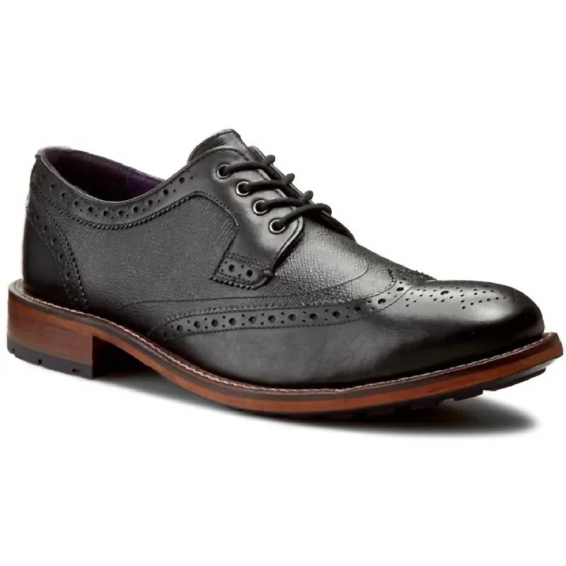 Men's Cassiuss 4 Wingcap Derby In Black