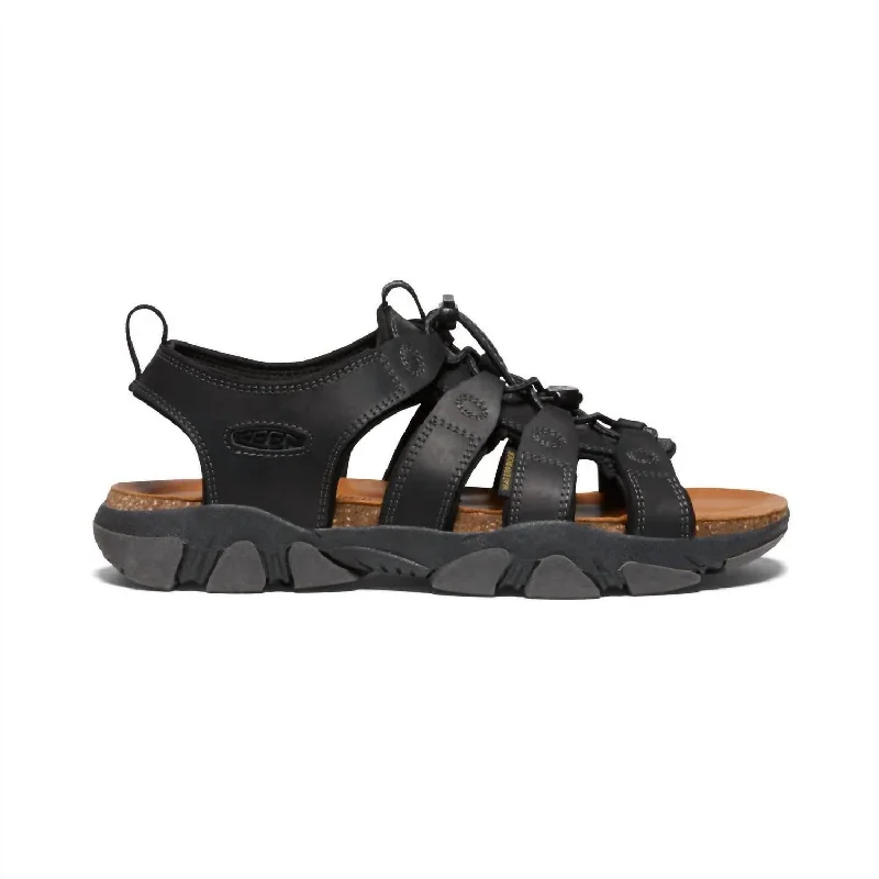 Men's Daytona Ii Open-Toe Walking Sandal In Black/black