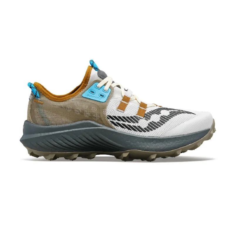 Men's Endorphin Rift Trail Shoes In Fog/bronze Inflatable Shoe Look 