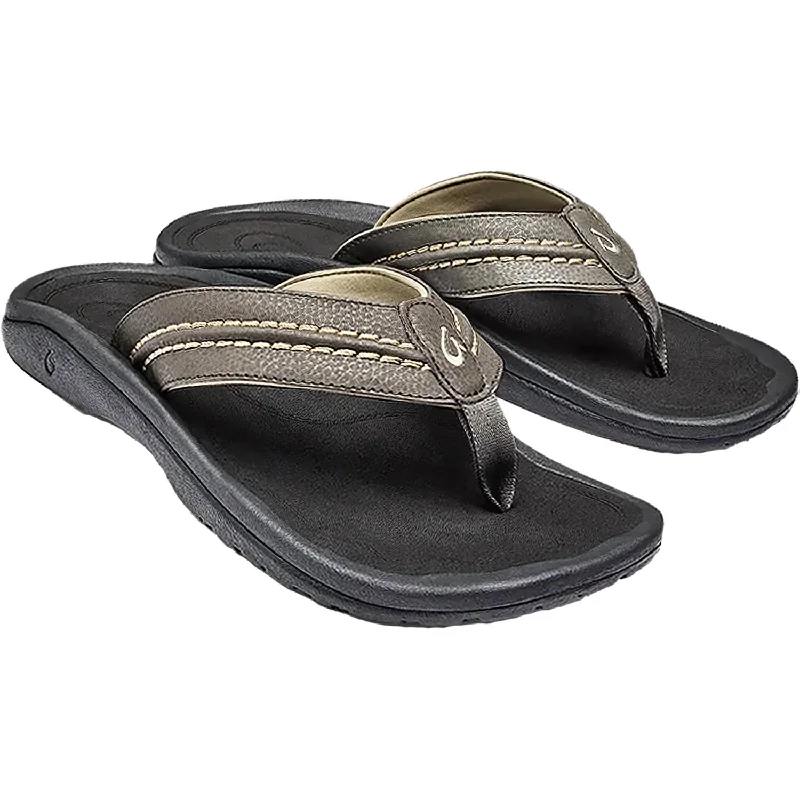 Men's Hokua Sandal In Kona/onyx Synthetic