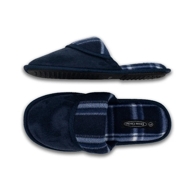 Men's Plaid Slippers