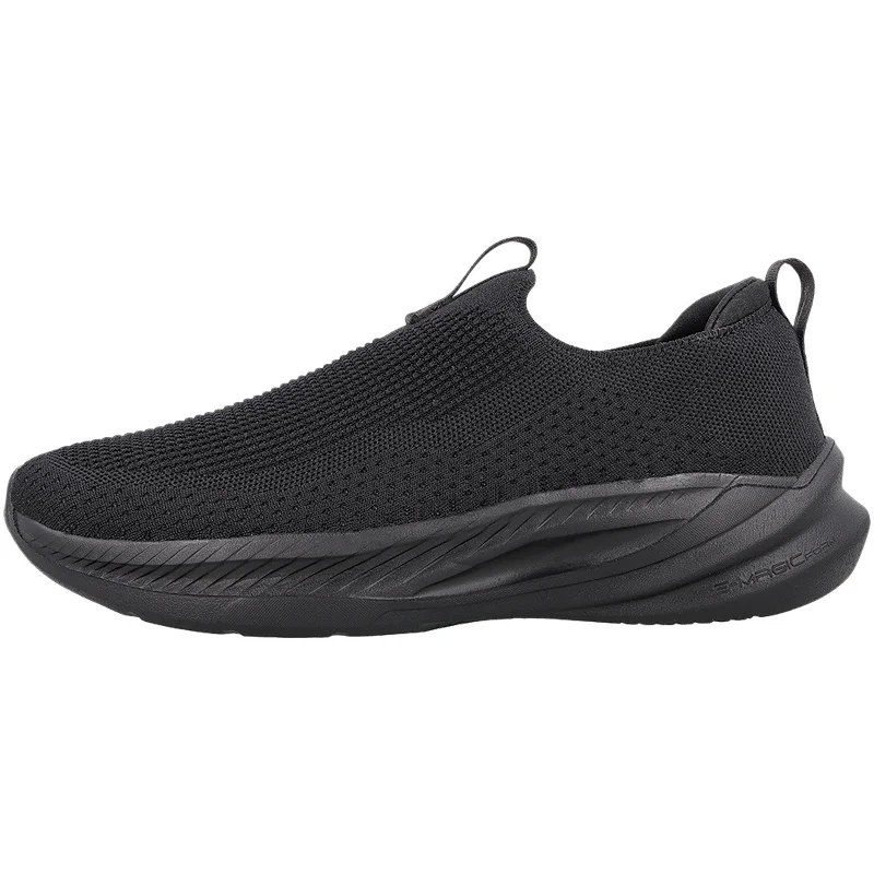 Men's Slip-on Walking Shoe - WS9601 Black Black