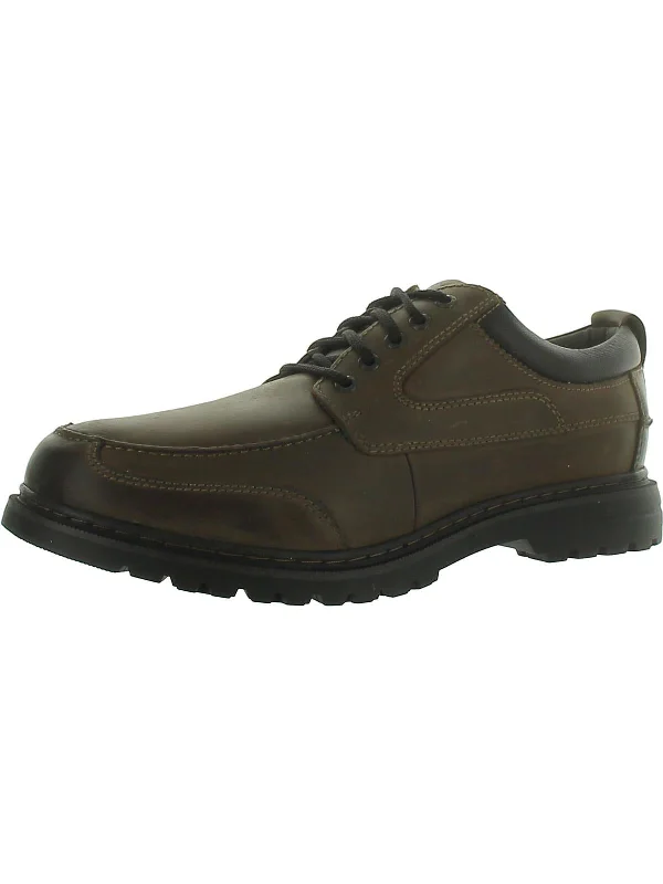 Mens Water Resistant Lace Up Oxfords