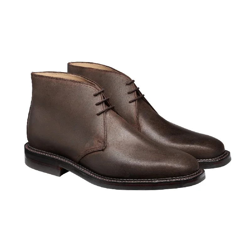 Molton Dark Brown Rough-Out Suede