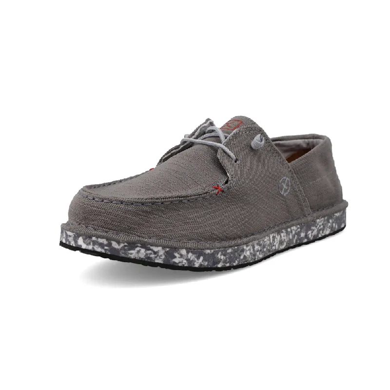 Twisted X Men's MRC0005 CIRCULAR PROJECT GREY BOAT SHOE