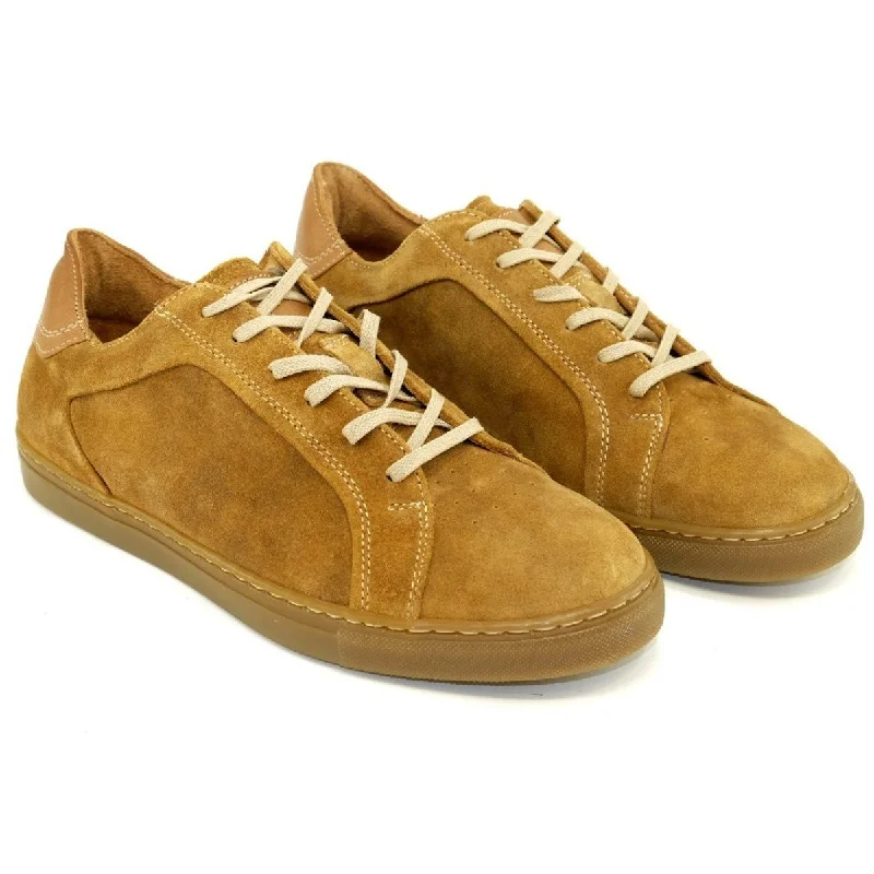 Mystic Lace-Up Sneaker in Mushroom Suede by Alan Payne Footwear