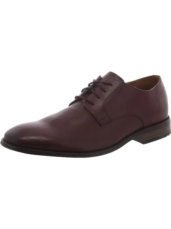 Nantasket Fly Mens Leather Lace Up Derby Shoes