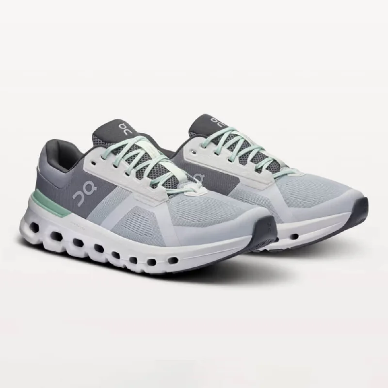 On Men's Cloudrunner 2 Shoes - Glacier / Sage