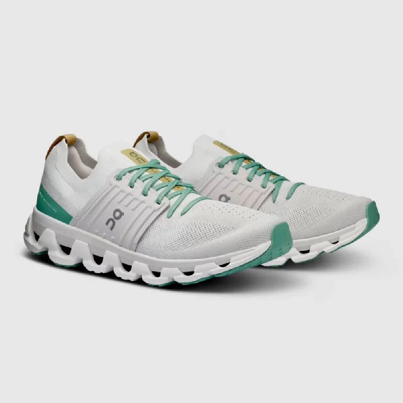 On Men's Cloudswift 3 Shoes - White / Green