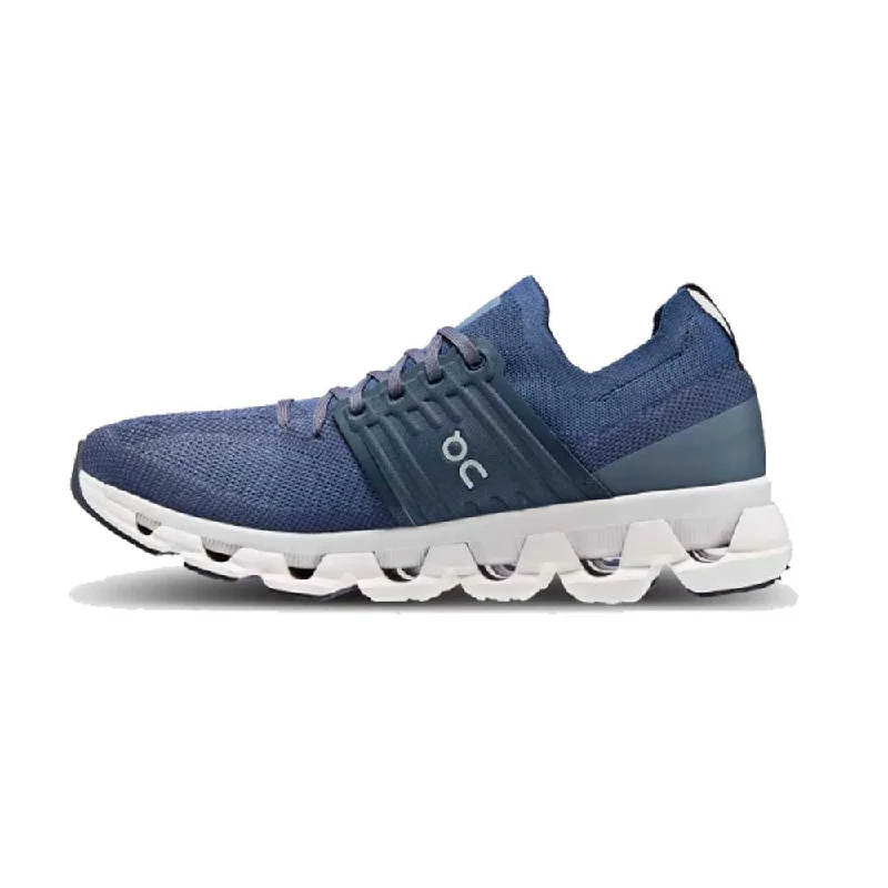 On Men's Performance Running Cloudswift 3 Shoes - Denim / Midnight