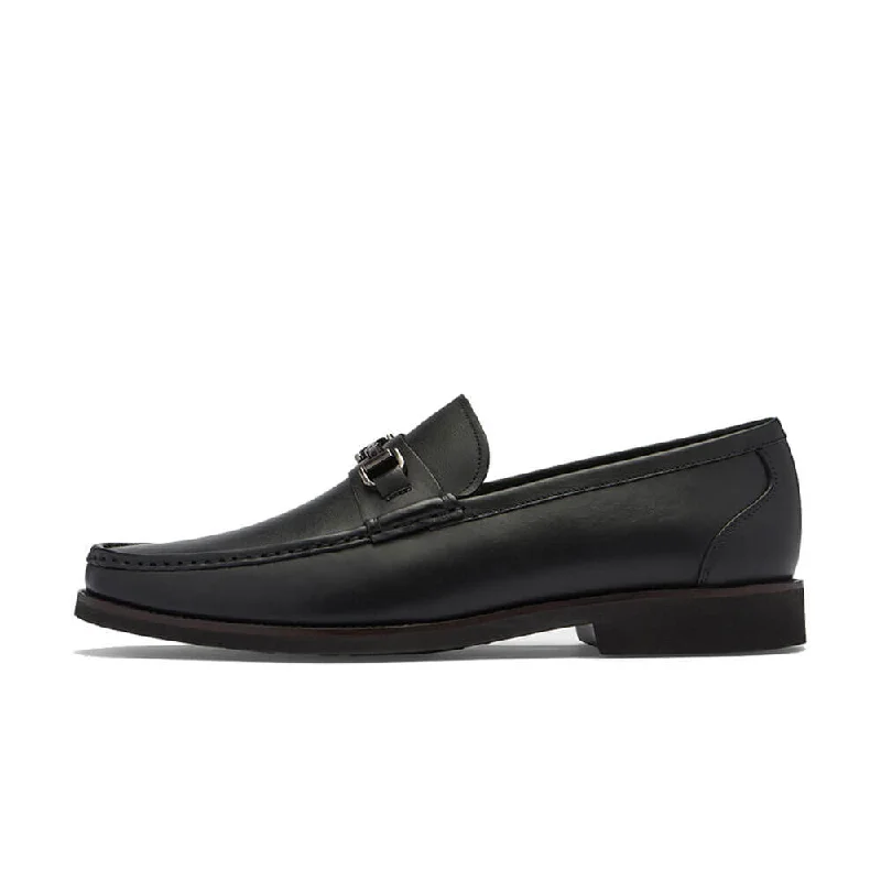 Peter Millar Crown Leather Bit Loafer - Black*