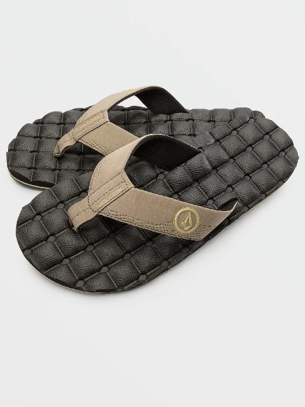 Recliner Sandals - Khaki