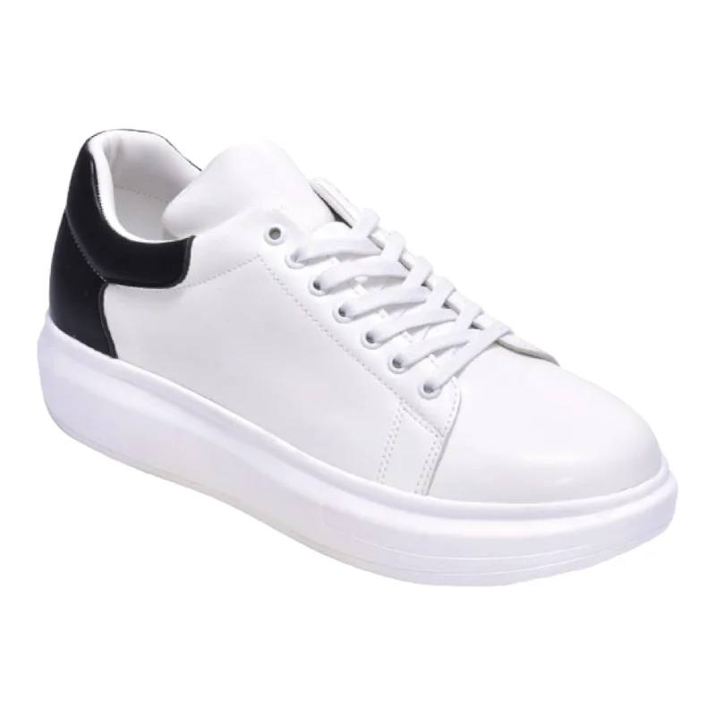 ROYAL SHOES: Flat Platform Sneaker CS-805