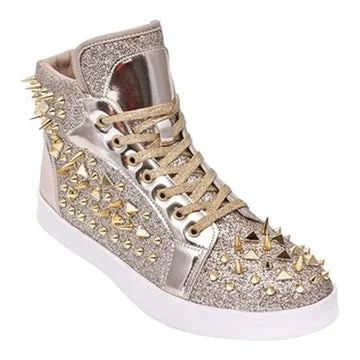 ROYAL SHOES: Spike High Top Sneaker B-32