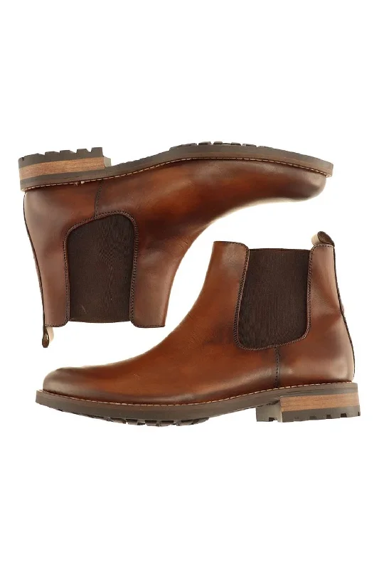 Santa Fe Chelsea Boot in Pecan by T.B. Phelps