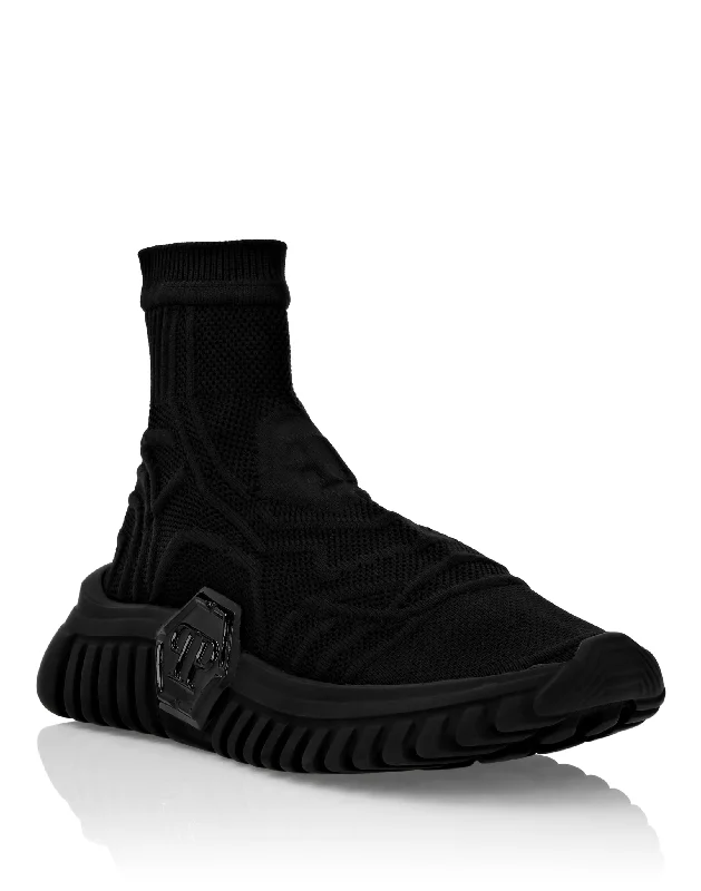 SOCK-SNEAKERS SUPERSONIC Lace - Less Oxford Look  