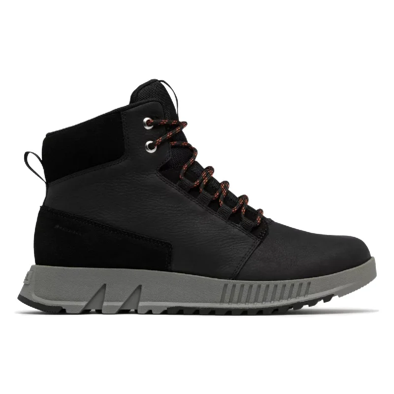 Sorel Men's Mac Hill Lite Mid Plus Black/Quarry Waterproof