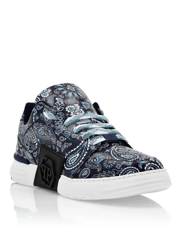 Super Street Lo-Top Sneakers Paisley Wedge - Sole Sneaker Look  